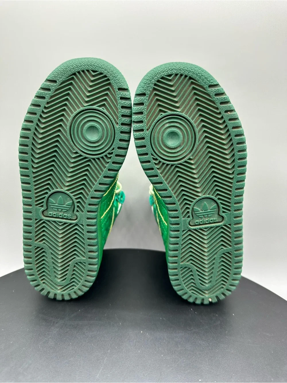 Adidas X Toy Story Top Ten Hi Kids Rex Youth 11C Debossed Scale Green